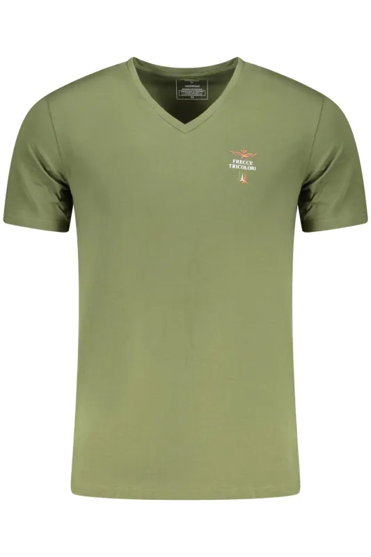 AERONAUTICA MILITARE MEN S GREEN OUTDOOR T-SHIRT sold by Siebentaschen