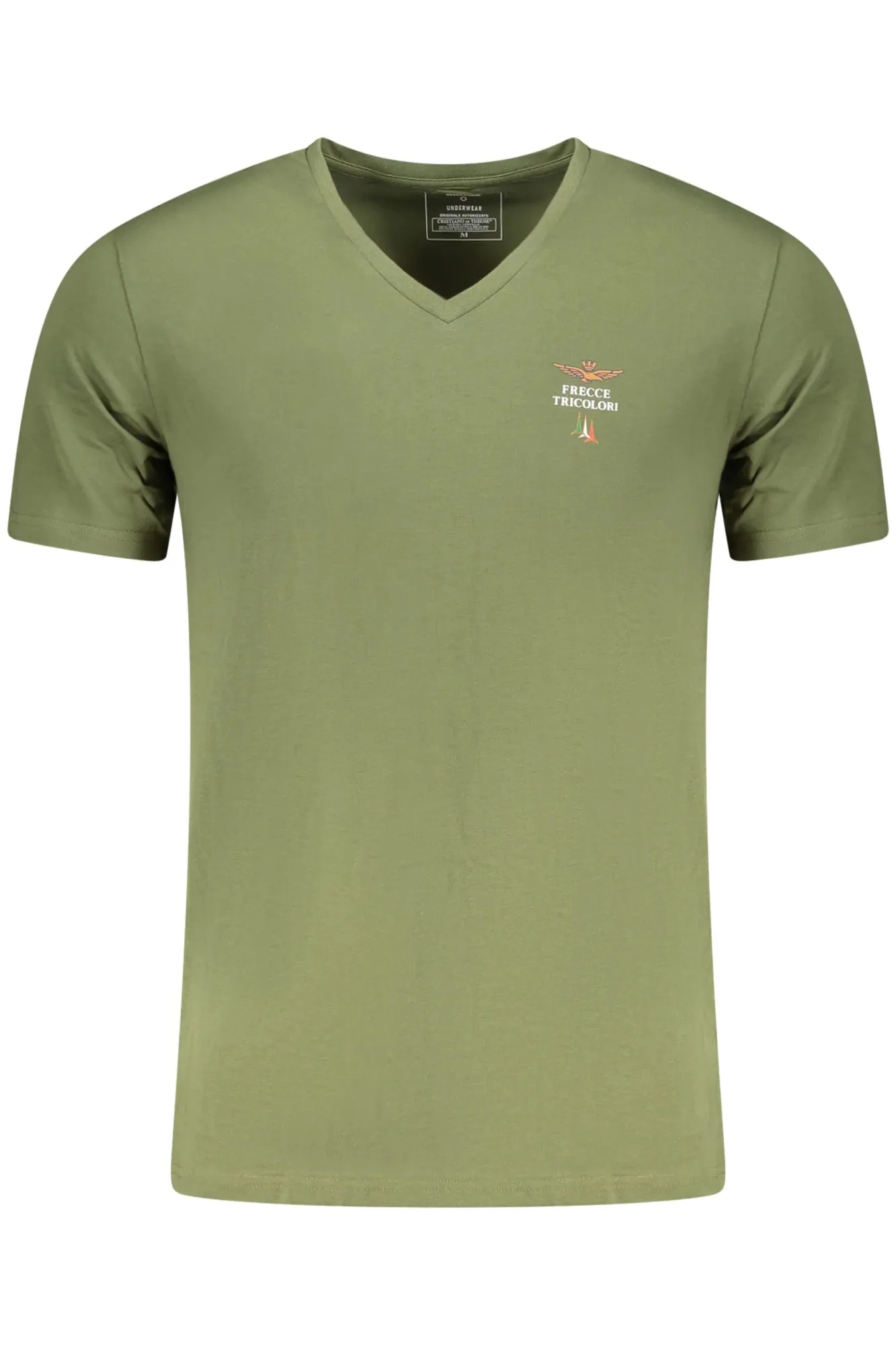 AERONAUTICA MILITARE MEN S GREEN OUTDOOR T-SHIRT sold by Siebentaschen