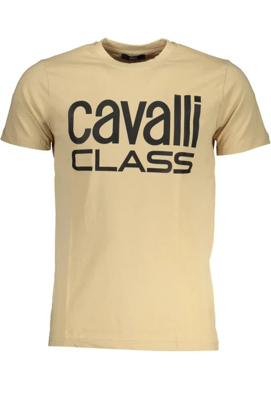 CAVALLI CLASS MEN S SHORT SLEEVED T-SHIRT BEIGE sold by Siebentaschen