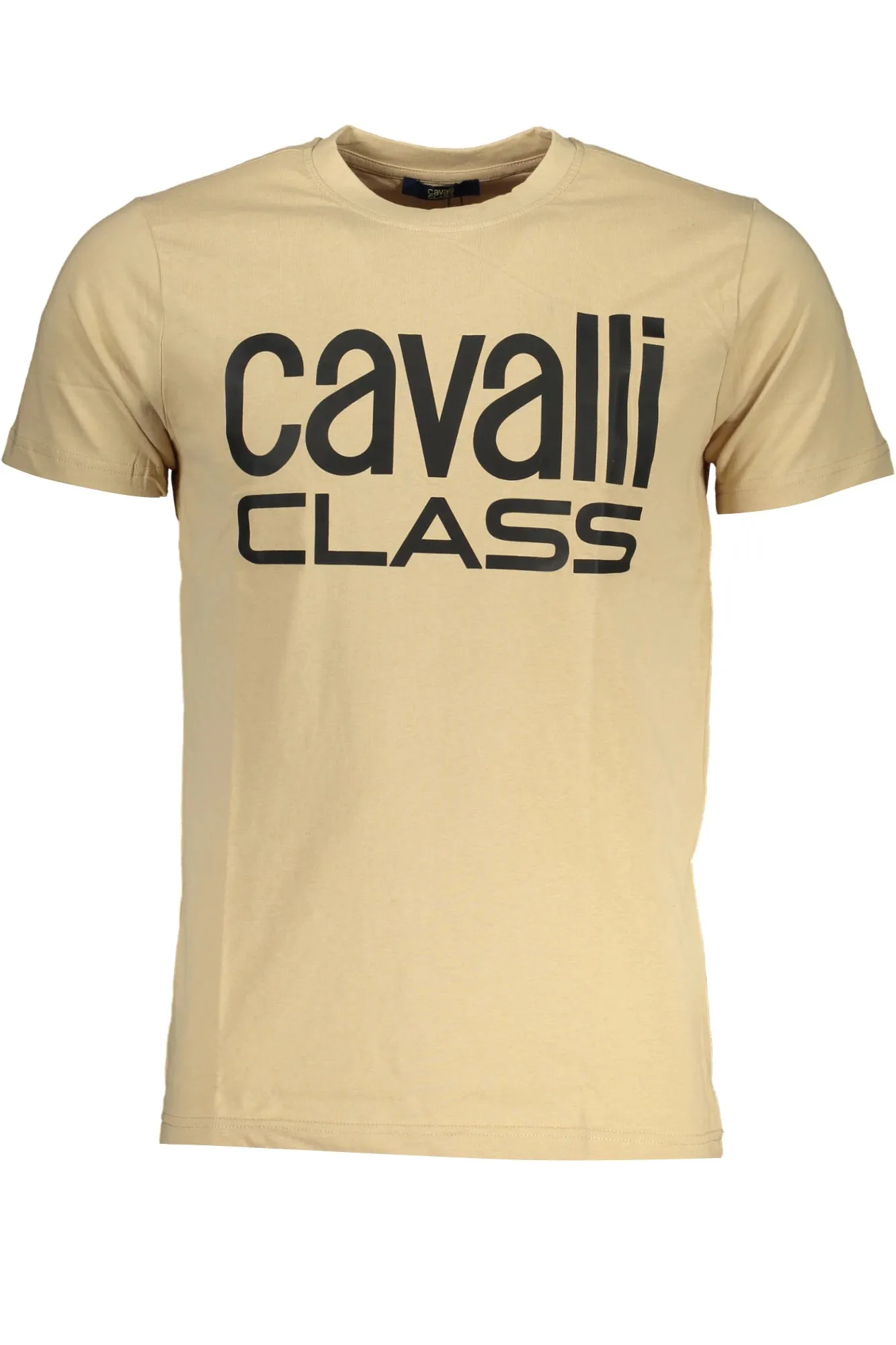 CAVALLI CLASS MEN S SHORT SLEEVED T-SHIRT BEIGE sold by Siebentaschen