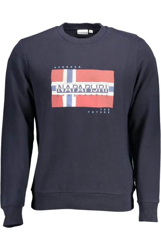 NAPAPIJRI SWEATSHIRT WITHOUT ZIP MAN BLUE sold by Siebentaschen