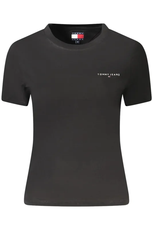TOMMY HILFIGER WOMEN S SHORT-SLEEVE T-SHIRT BLACK made by Tommy Hilfiger