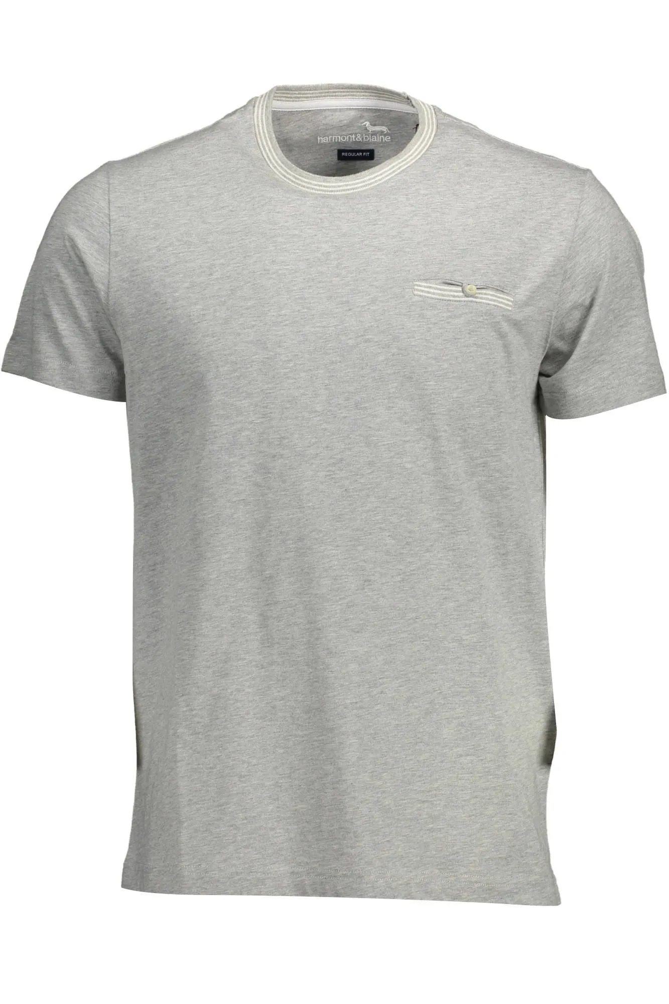 HARMONT & BLAINE MEN S SHORT SLEEVE T-SHIRT GREY sold by Siebentaschen