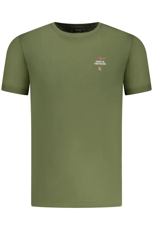 AERONAUTICA MILITARE MEN S GREEN OUTDOOR T-SHIRT sold by Siebentaschen