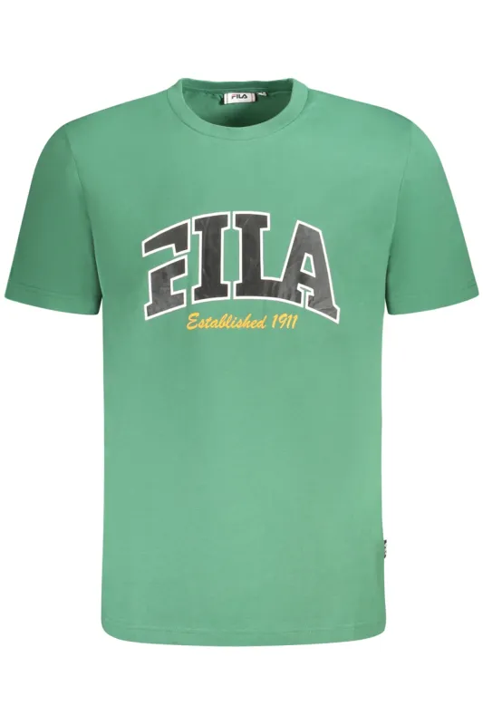 FILA SHORT SLEEVE T-SHIRT MEN GREEN sold by Siebentaschen