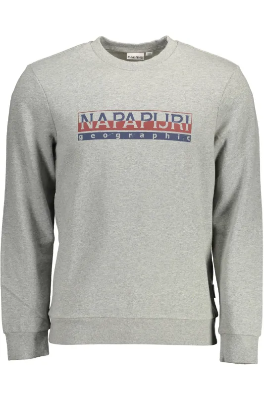NAPAPIJRI SWEATSHIRT WITHOUT ZIP MAN GRAY sold by Siebentaschen