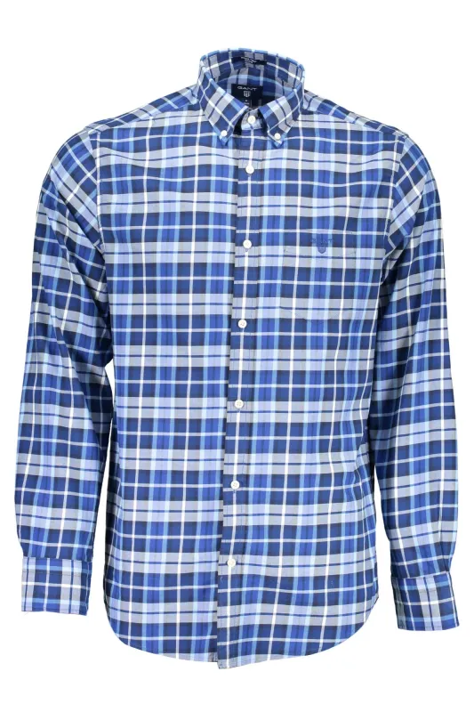 GANT LONG SLEEVE SHIRT MEN BLUE sold by Siebentaschen