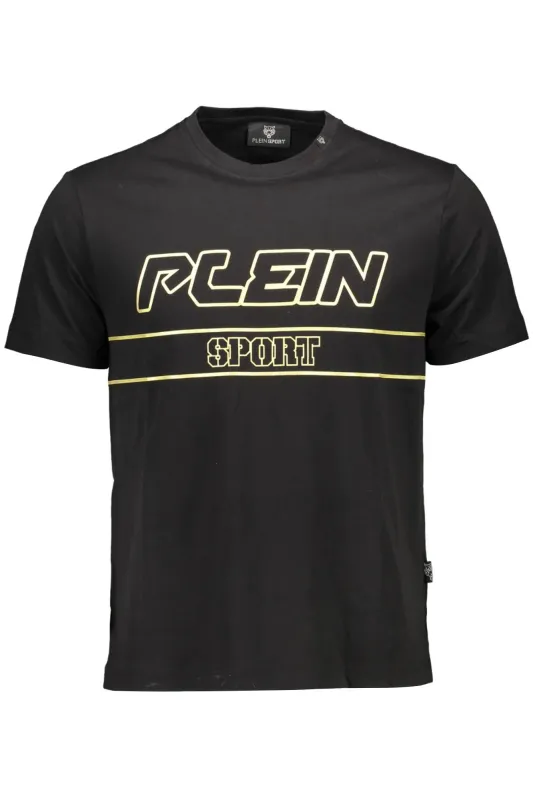 PLEIN SPORT SHORT SLEEVE T-SHIRT MEN BLACK sold by Siebentaschen