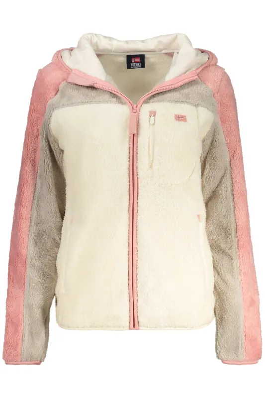 NORWAY 1963 WOMEN S WHITE ZIP-UP SWEATSHIRT sold by Siebentaschen