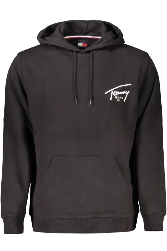TOMMY HILFIGER MEN S BLACK ZIP-UP SWEATSHIRT made by Tommy Hilfiger