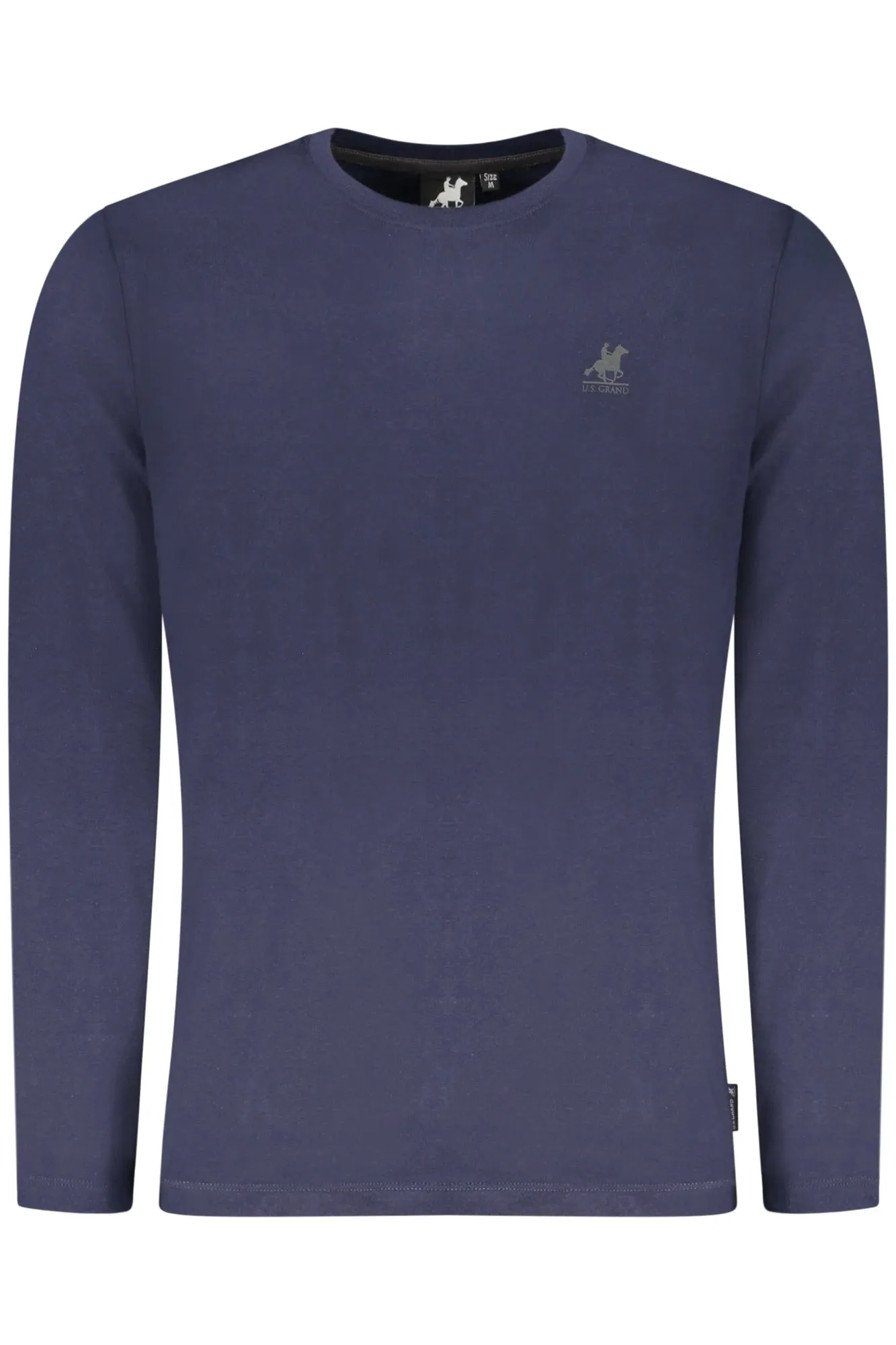 US GRAND MEN S LONG-SLEEVED T-SHIRT BLUE sold by Siebentaschen