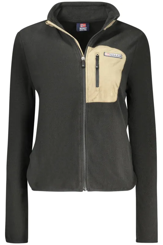 NORWAY 1963 WOMEN S BLACK ZIP-UP SWEATSHIRT sold by Siebentaschen