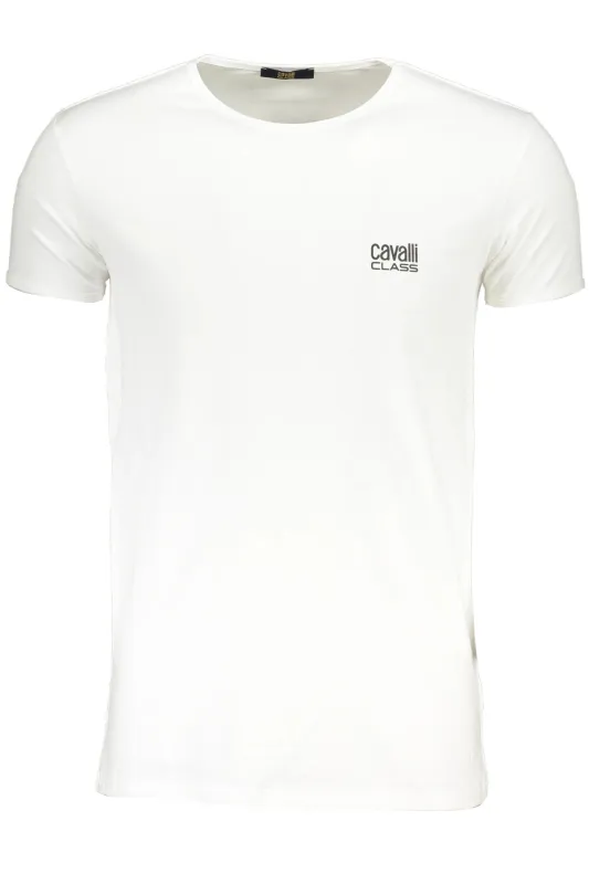CAVALLI CLASS MEN S SHORT SLEEVED T-SHIRT WHITE made by Siebentaschen