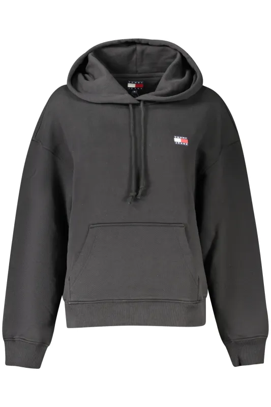 TOMMY HILFIGER SWEATSHIRT WITHOUT ZIP WOMEN BLACK sold by Siebentaschen