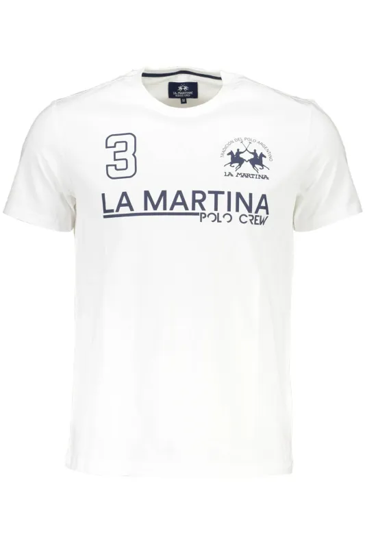 LA MARTINA MEN S SHORT SLEEVE T-SHIRT WHITE sold by Siebentaschen