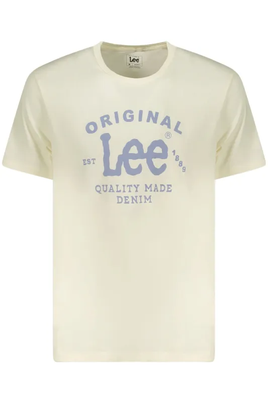 LEE SHORT SLEEVE T-SHIRT MEN BEIGE sold by Siebentaschen