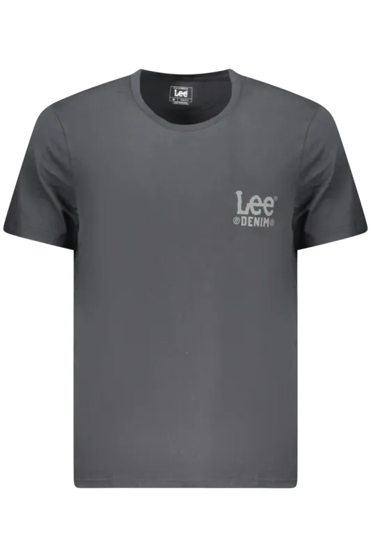 LEE MEN S SHORT SLEEVE T-SHIRT BLACK sold by Siebentaschen