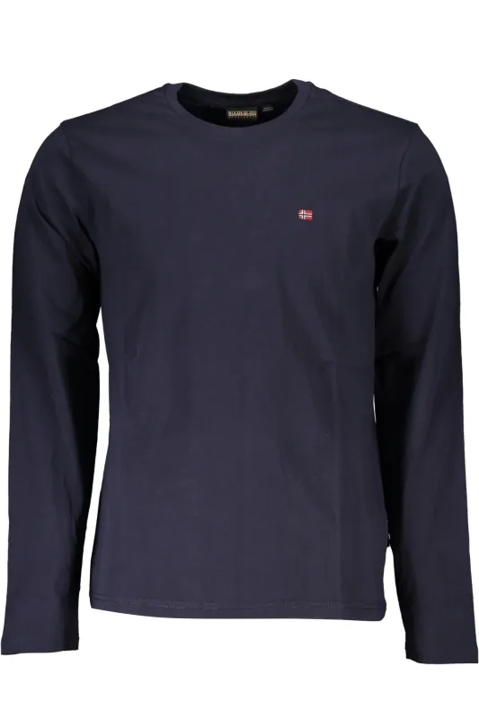 NAPAPIJRI MEN S SHORT SLEEVE T-SHIRT BLUE sold by Siebentaschen