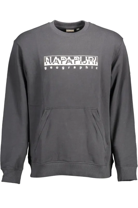 NAPAPIJRI SWEATSHIRT WITHOUT ZIP MAN BLACK sold by Siebentaschen