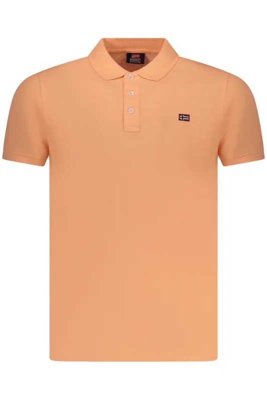 NORWAY 1963 MEN S SHORT SLEEVE POLO SHIRT PINK made by Siebentaschen