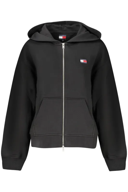 TOMMY HILFIGER WOMEN S ZIP-UP SWEATSHIRT BLACK sold by Siebentaschen
