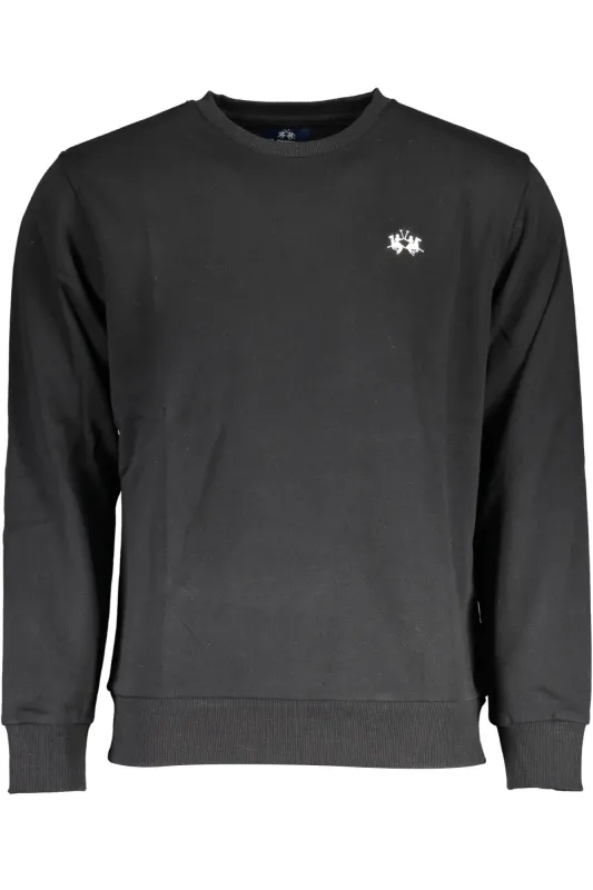 LA MARTINA SWEATSHIRT WITHOUT ZIP BLACK MAN sold by Siebentaschen
