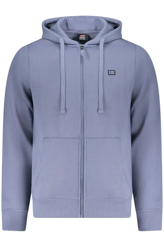 NORWAY 1963 MEN S BLUE ZIP-UP SWEATSHIRT sold by Siebentaschen