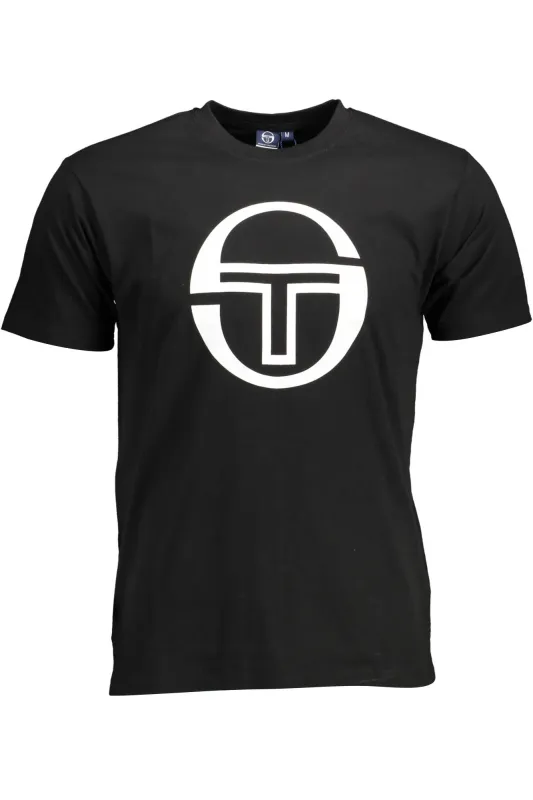 SERGIO TACCHINI MEN S SHORT SLEEVE T-SHIRT BLACK sold by Siebentaschen