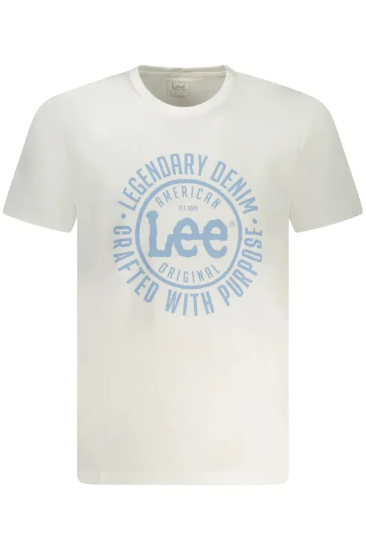 LEE MEN S SHORT SLEEVE T-SHIRT WHITE sold by Siebentaschen