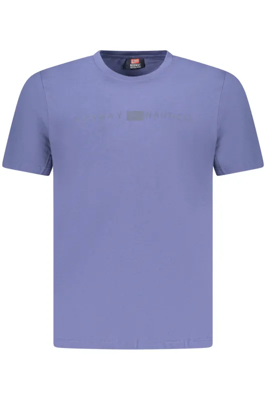 NORWAY 1963 MEN S SHORT SLEEVE T-SHIRT BLUE sold by Siebentaschen