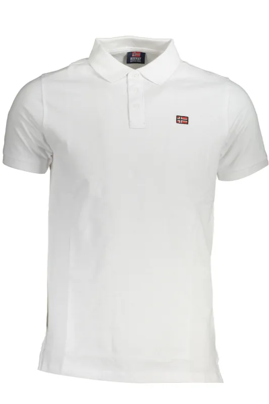 NORWAY 1963 MEN S SHORT SLEEVE POLO WHITE sold by Siebentaschen