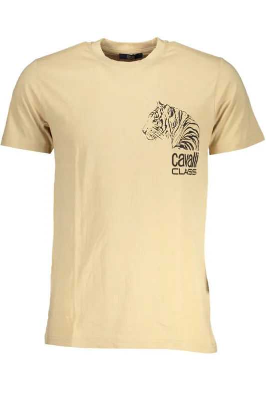 CAVALLI CLASS MEN S SHORT SLEEVED T-SHIRT BEIGE sold by Siebentaschen