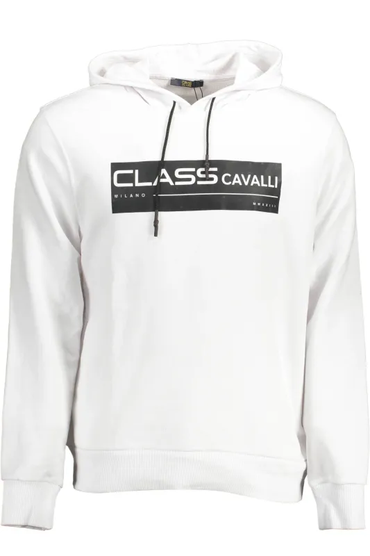 CAVALLI CLASS SWEATSHIRT WITHOUT ZIP MAN WHITE sold by Siebentaschen
