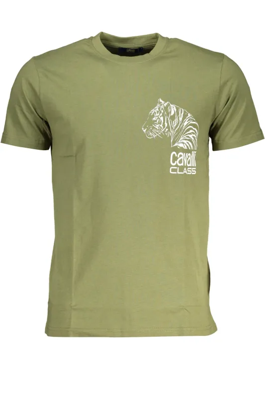 CAVALLI CLASS GREEN MEN S SHORT SLEEVED T-SHIRT sold by Siebentaschen