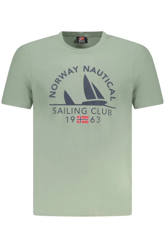 NORWAY 1963 MEN S SHORT SLEEVE T-SHIRT GREEN sold by Siebentaschen