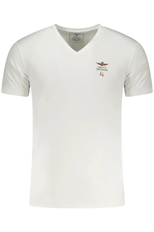 AERONAUTICA MILITARE MEN S WHITE OUTDOOR T-SHIRT sold by Siebentaschen
