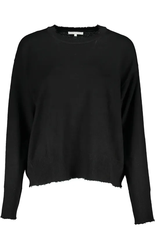PATRIZIA PEPE WOMEN S BLACK SWEATER sold by Siebentaschen