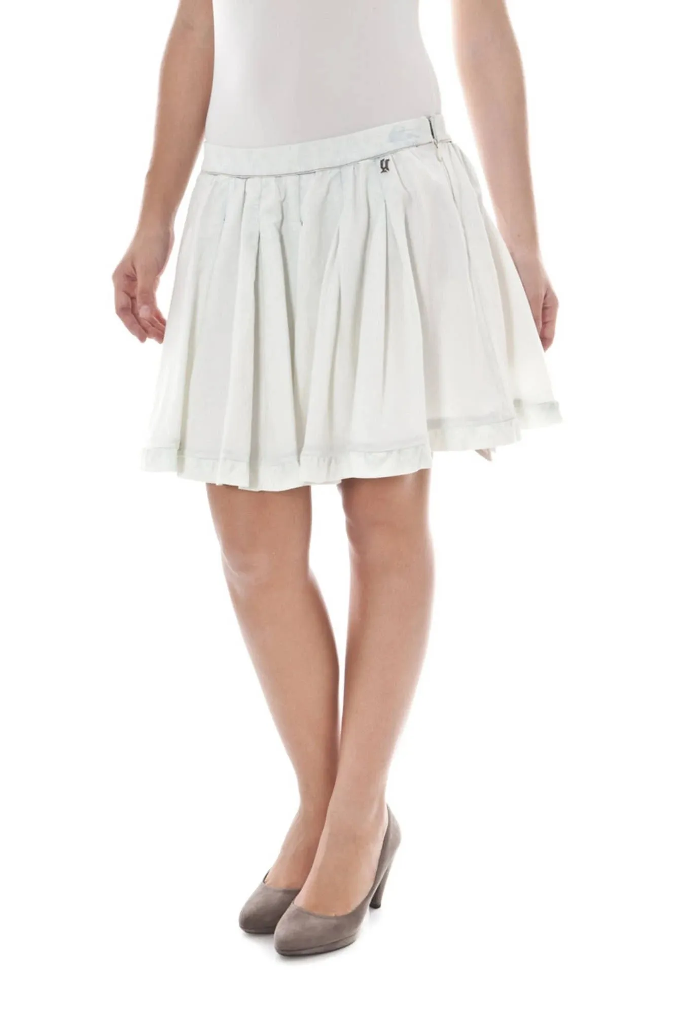 JOHN GALLIANO SHORT SKIRT WOMAN WHITE sold by Siebentaschen product image thumbnail 3