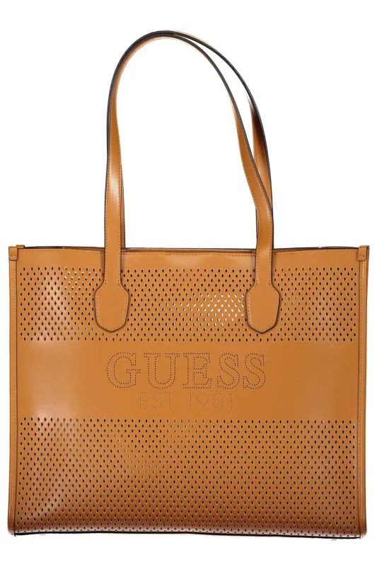 GUESS JEANS WOMEN S BAG BROWN sold by Siebentaschen