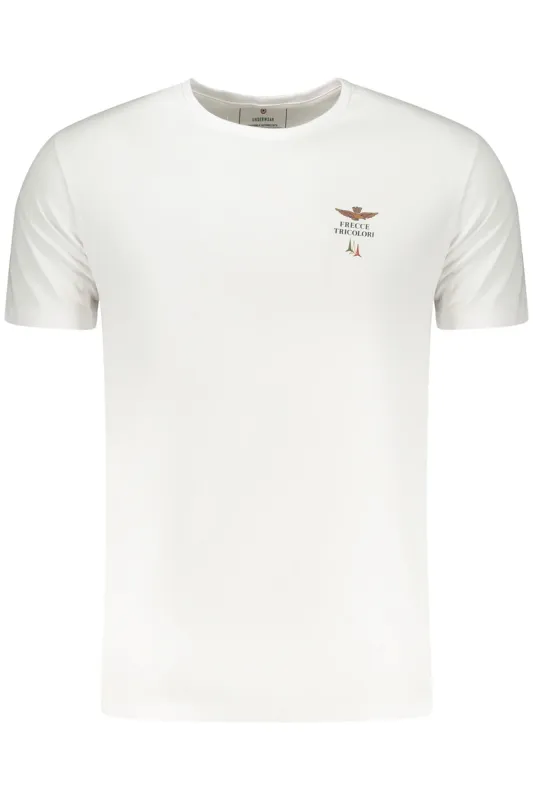 AERONAUTICA MILITARE MEN S WHITE OUTDOOR T-SHIRT sold by Siebentaschen