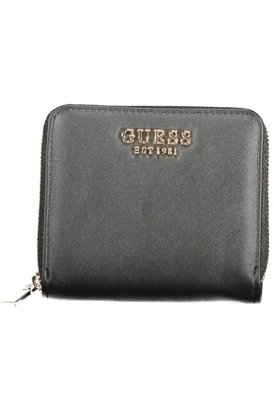 GUESS JEANS WOMEN S WALLET BLACK made by Siebentaschen