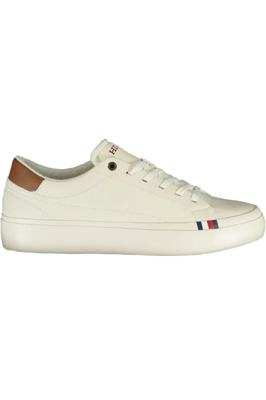 TOMMY HILFIGER MEN S WHITE SPORTS SHOES sold by Siebentaschen