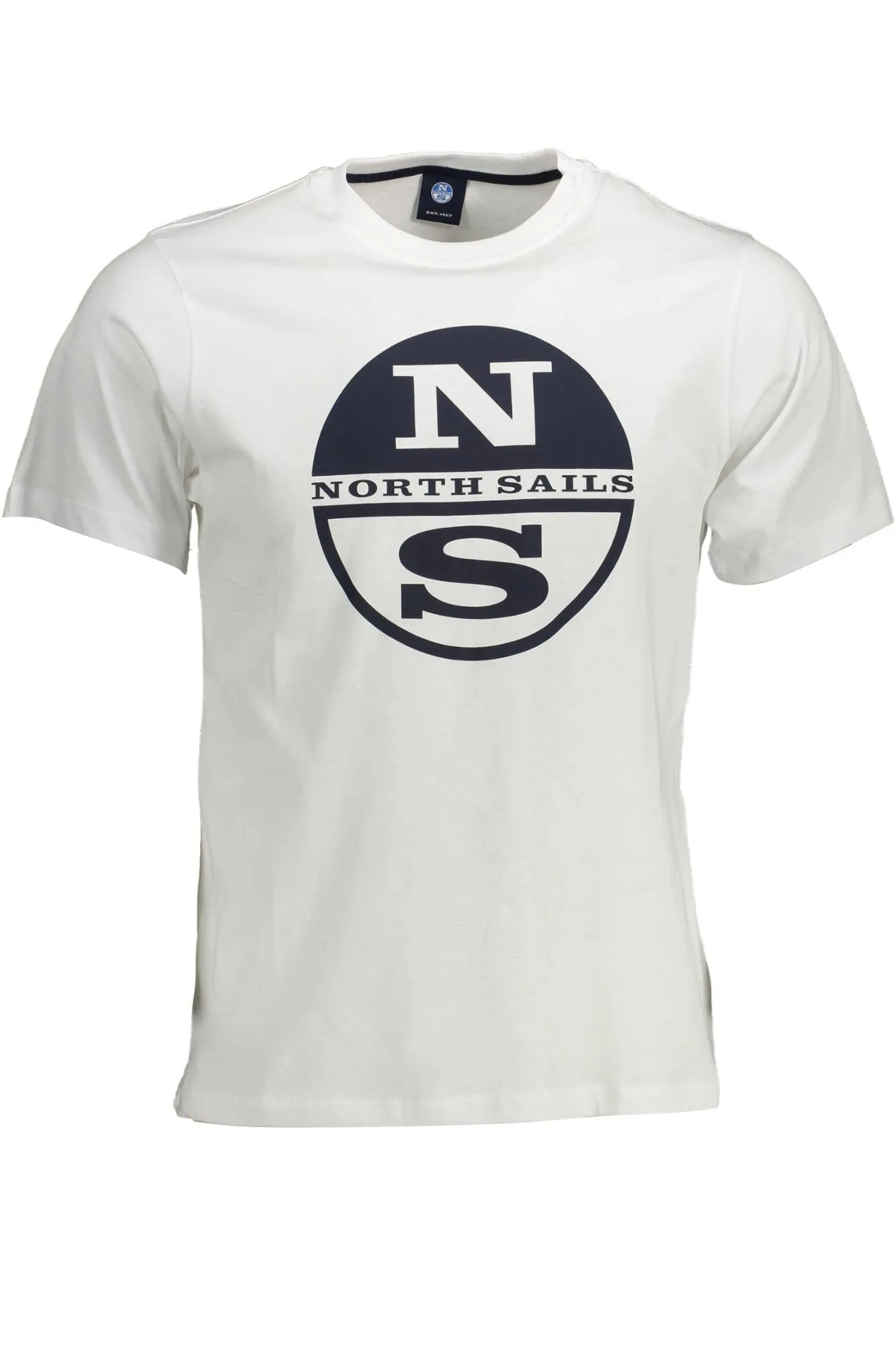 NORTH SAILS WHITE MEN S SHORT SLEEVE T-SHIRT sold by Siebentaschen