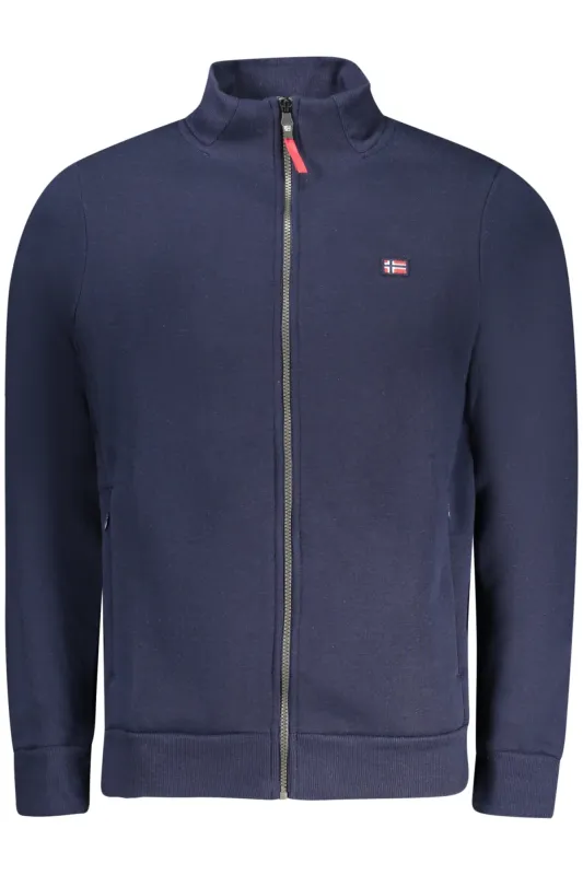 NORWAY 1963 MEN S BLUE ZIP-UP SWEATSHIRT sold by Siebentaschen