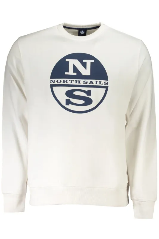 NORTH SAILS MEN S ZIP-UP SWEATSHIRT WHITE sold by Siebentaschen