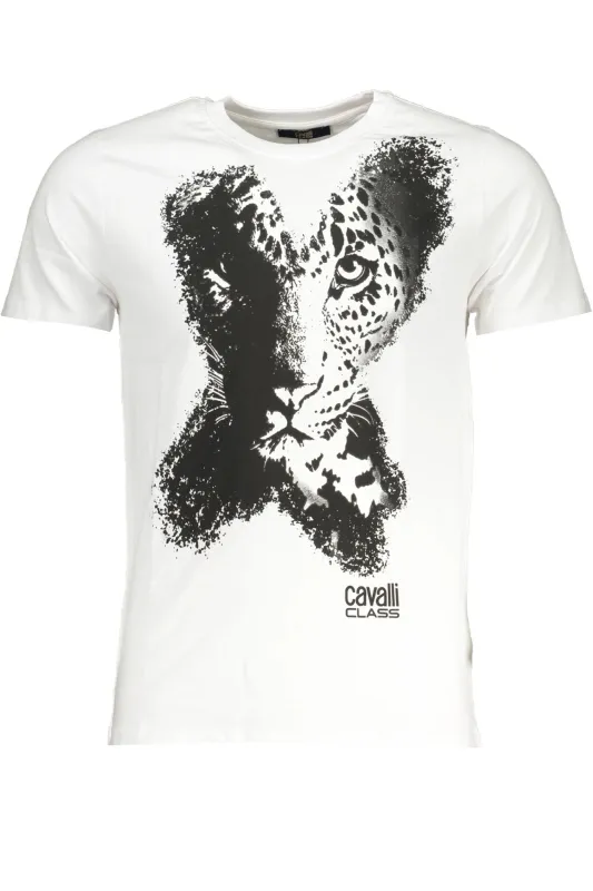 CAVALLI CLASS MEN S SHORT SLEEVED T-SHIRT WHITE sold by Siebentaschen
