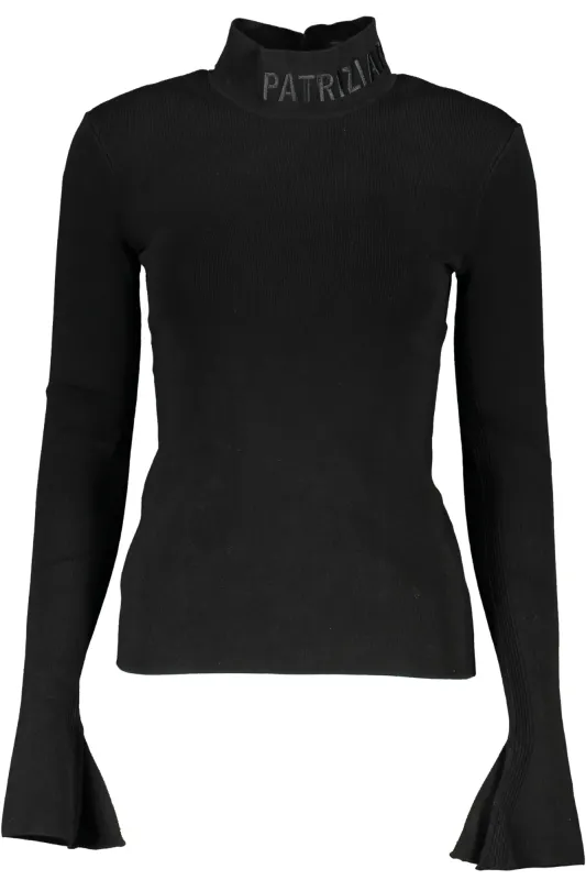 PATRIZIA PEPE WOMEN S BLACK SWEATER sold by Siebentaschen