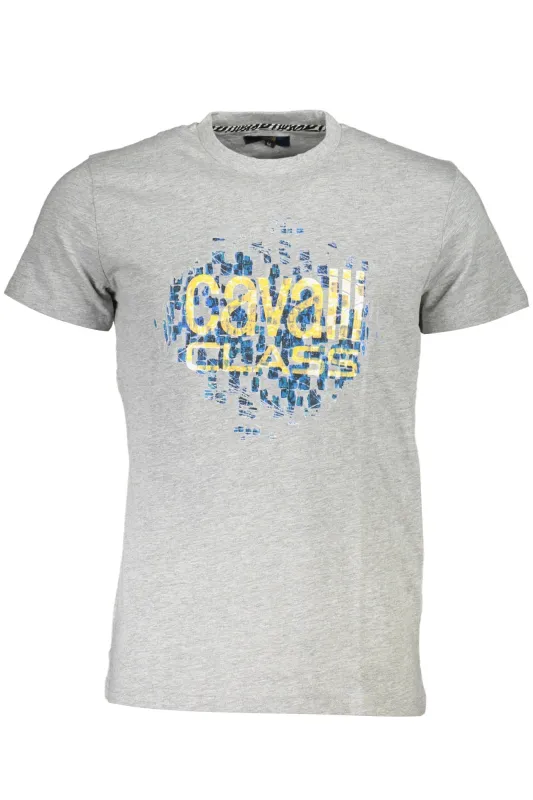 CAVALLI CLASS SHORT SLEEVE T-SHIRT MEN GREY sold by Siebentaschen