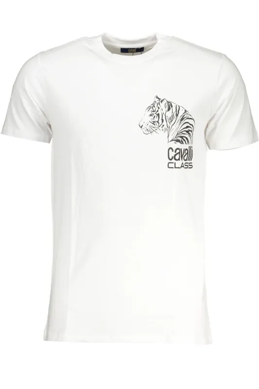 CAVALLI CLASS MEN S SHORT SLEEVED T-SHIRT WHITE sold by Siebentaschen