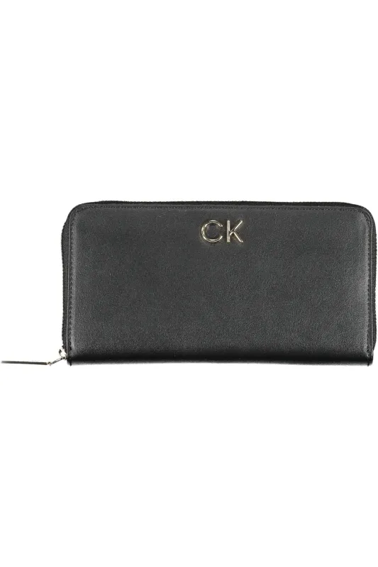 CALVIN KLEIN BLACK WOMEN WALLET sold by Siebentaschen